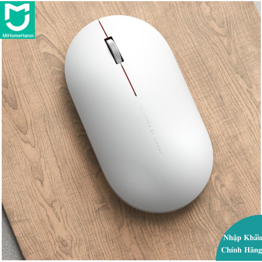 Chuột không dây Xiaomi gen 2 - Chuột Xiaomi không dây wireless Portable Mouse, BH Chính Hãng 01 Tháng