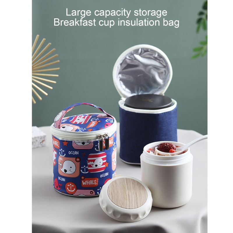 Túi Đựng Hộp Cơm Trưa Siêu Dày Chống Trượt Cho Trẻ Em