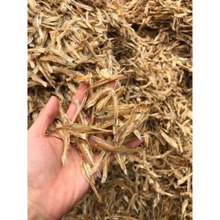 cá cơm sữa khô mỏng mình không đầu 1kg (cá ruội cá chi cá dỏng khô)