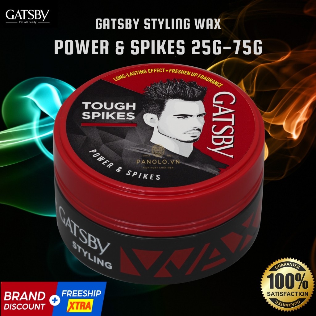 ✅ Sáp Vuốt Tóc Gatsby Styling Wax 25g & 75g Đủ Màu