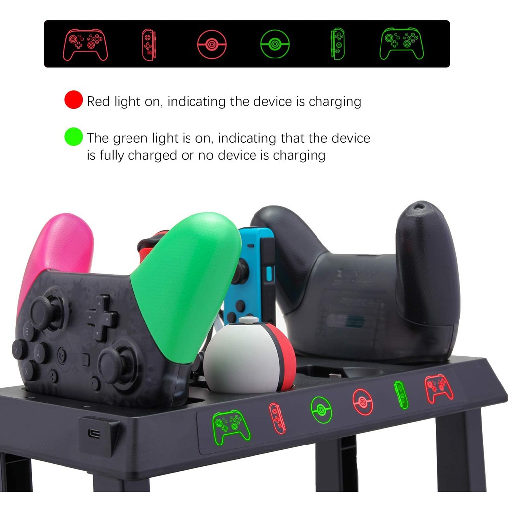 Đế Sạc HBS-152 Cho Tay Cầm Chơi Game Nintendo Switch