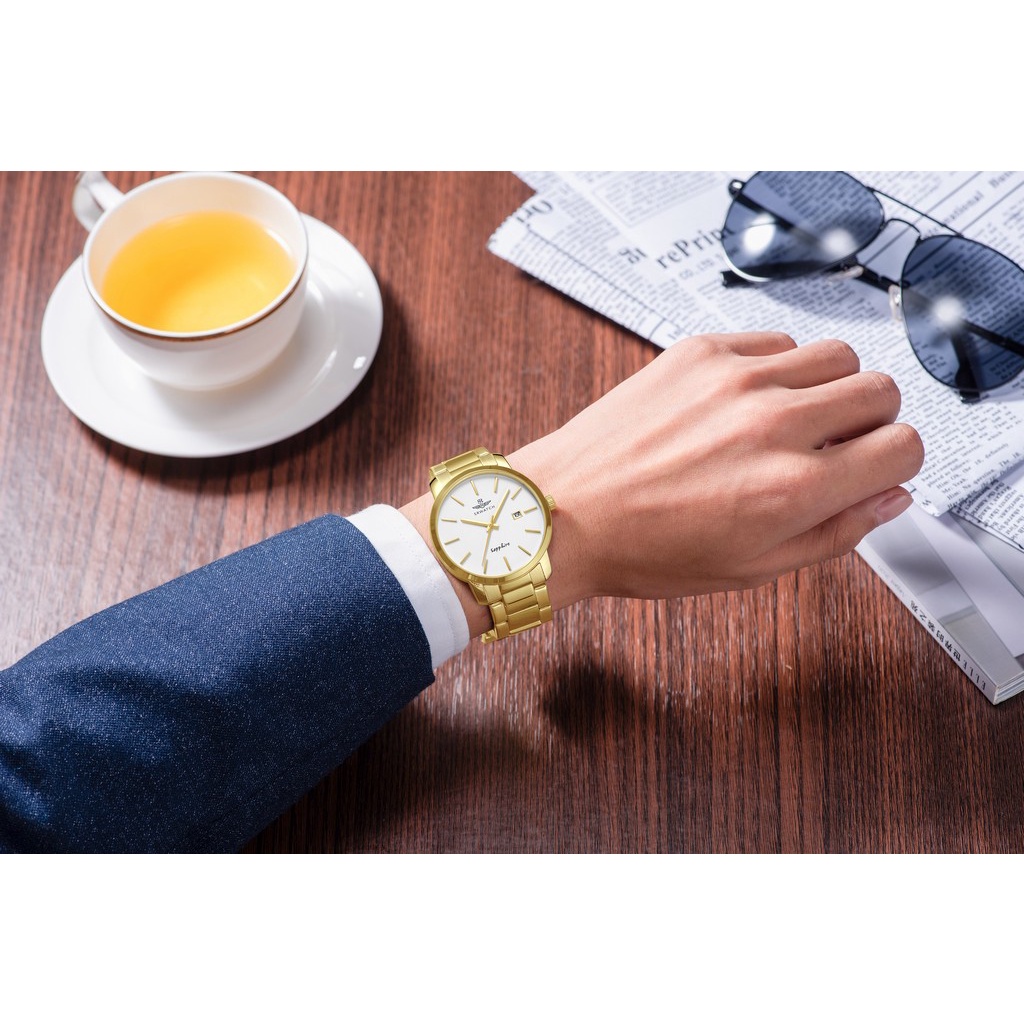 Đồng hồ đôi SRWATCH SL3010.1402CV nữ và SG3010.1402CV nam , mặt kính sapphire , chống trầy , chống nước , bảo hành 12 TH
