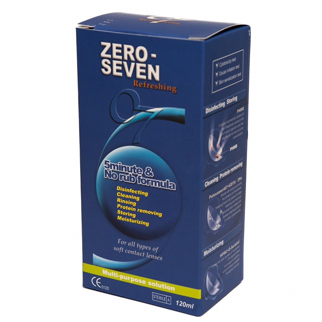 NƯỚC NGÂM LENS ZERO-SEVEN 120ml