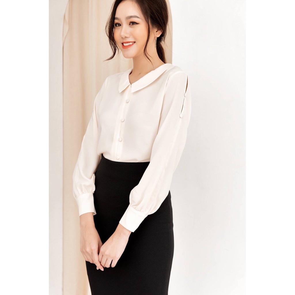 Chân váy bút chì dài Homieyl cao cấp, chân váy công sở nữ màu đen dài xẻ sau - A8629