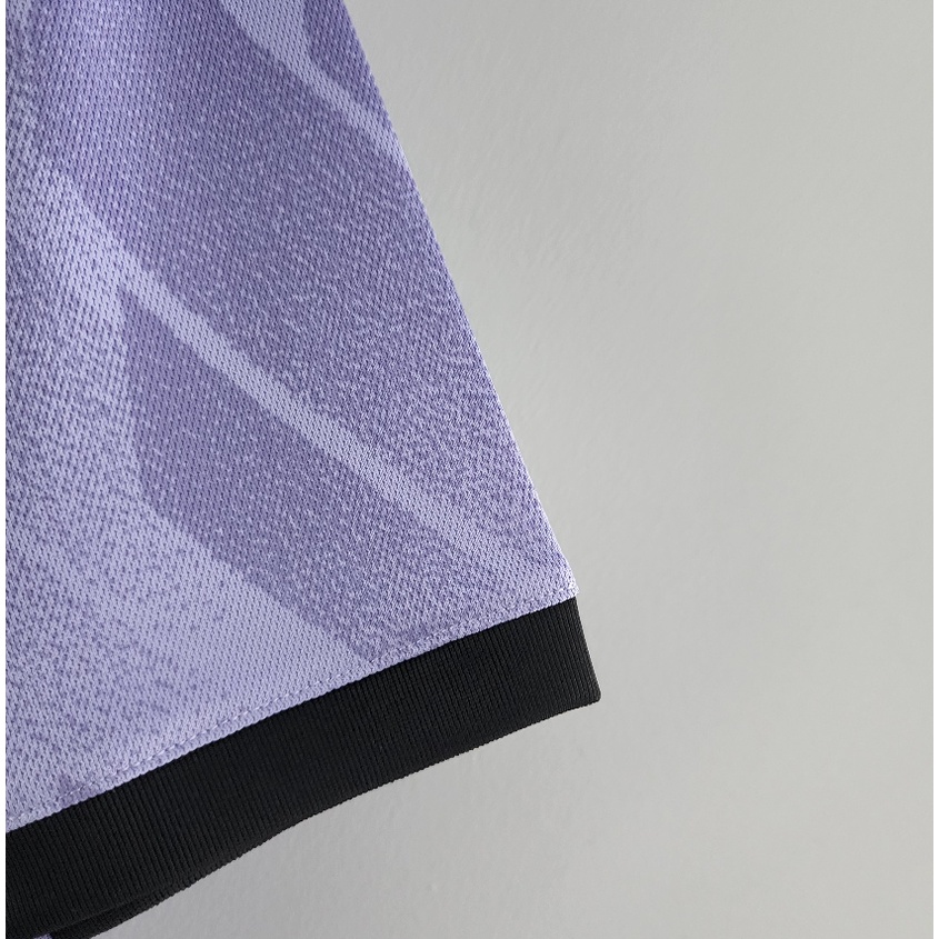 Áo Thun Đá Banh Màu Tím Cho Nam In Hình VINI JR Away 2022-23