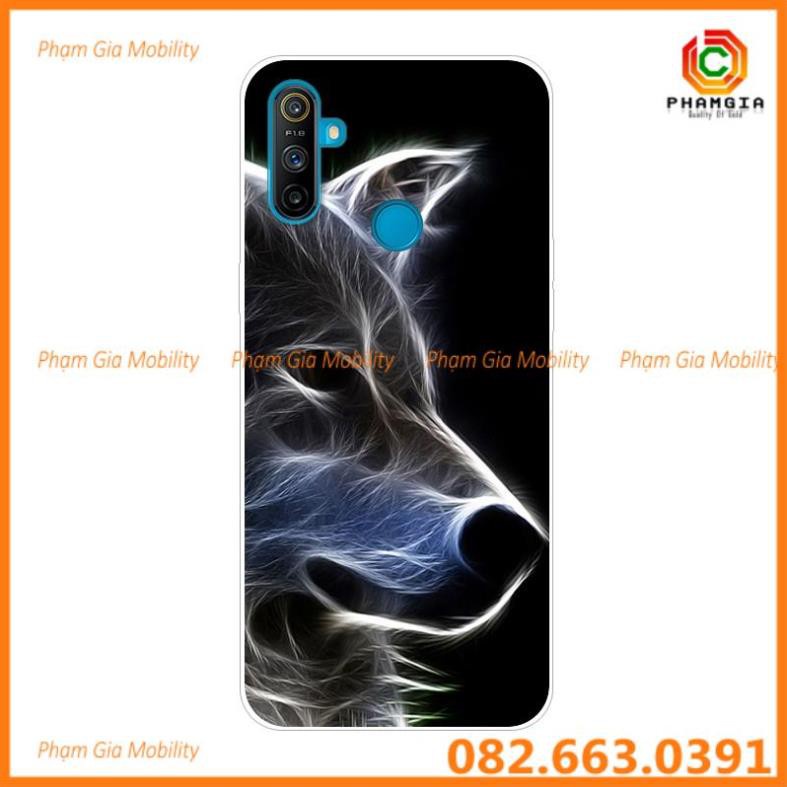 Ốp lưng Realme C3 dẻo trong in hình đẹp, nữ tính, dễ thương