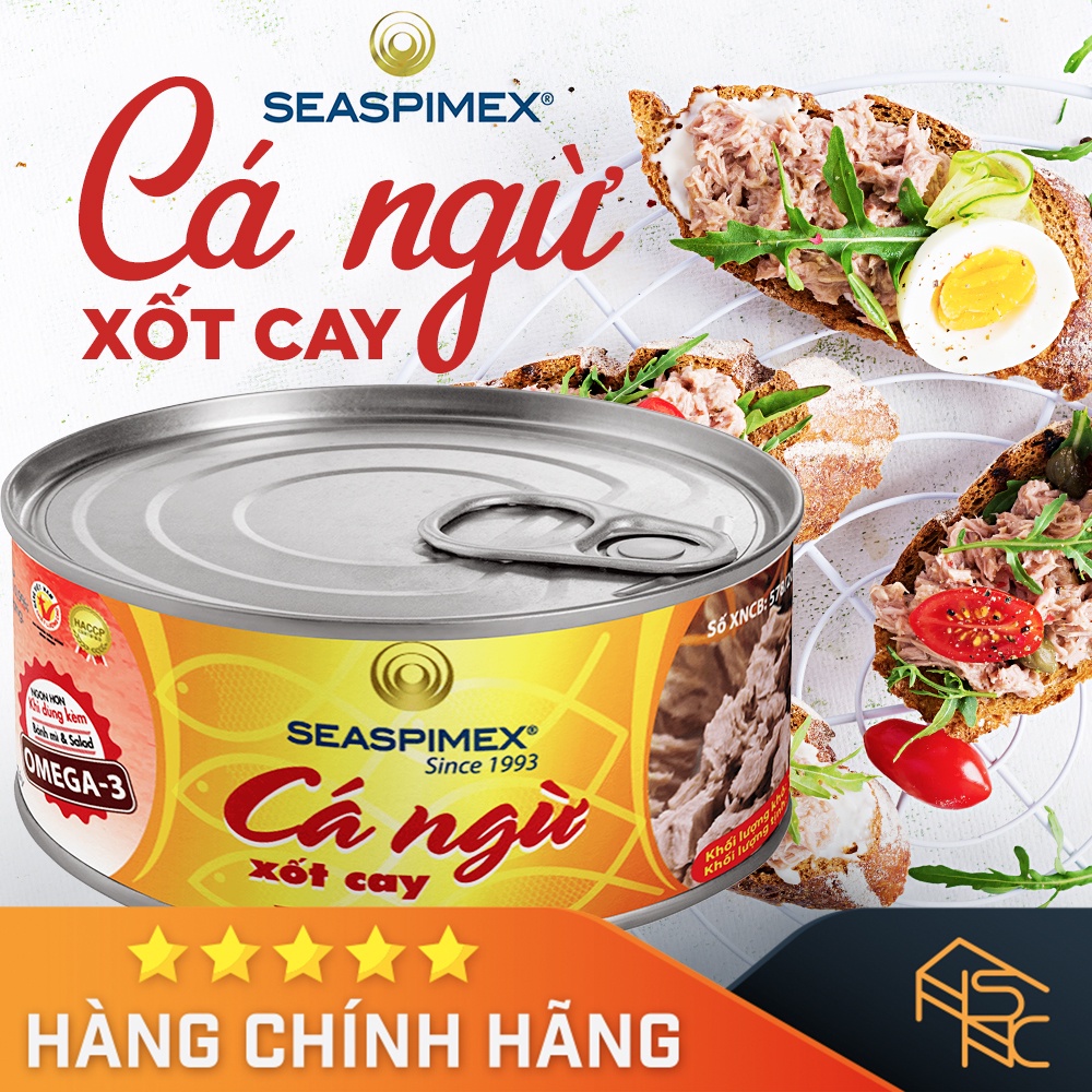 Cá ngừ xốt cay Seaspimex - Cholimex 185g