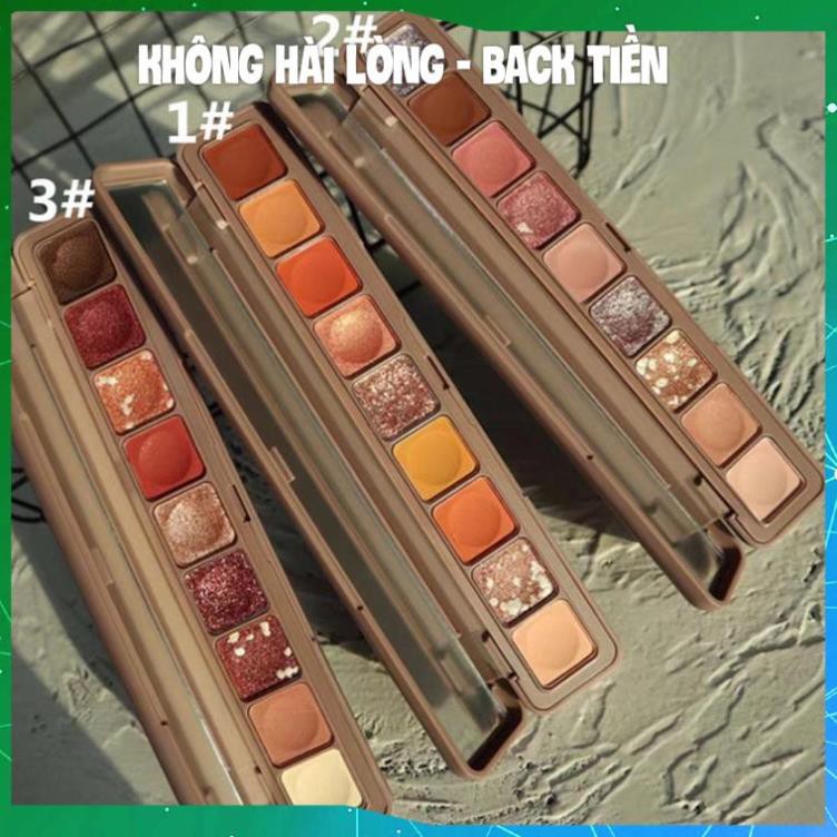 Bảng Phấn Mắt 9 Ô FULEZI Soft Eye Shadow Mềm Mịn Lâu Trôi Thiết Kế Xinh Xắn Bắt Mắt Chuẩn Mĩ Phẩm Nội ĐỊa Trung KING DC | BigBuy360 - bigbuy360.vn