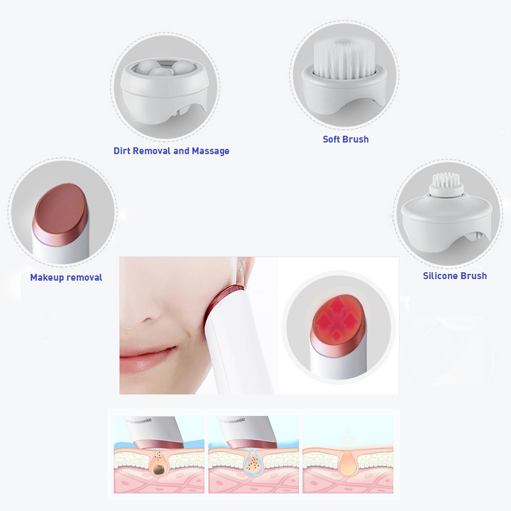 Máy rửa mặt làm sạch da Panasonic EH SC63 SC65