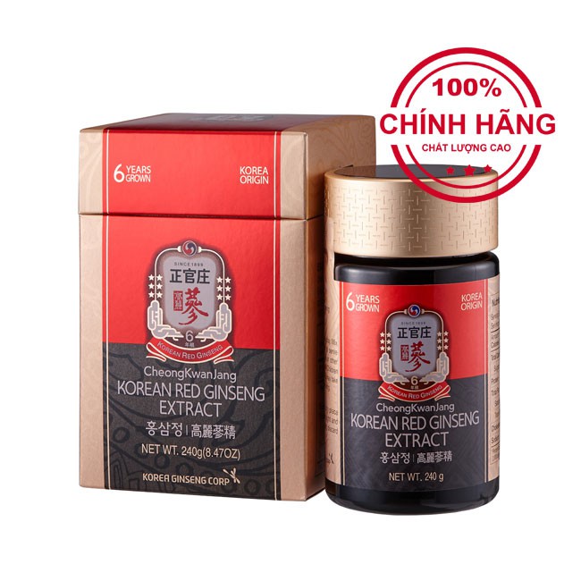 Thực phẩm bảo vệ sức khỏe Korean Red Ginseng Extract