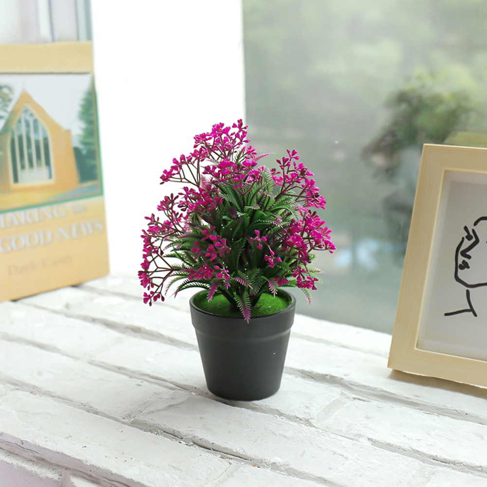 Chậu Cây Bonsai Giả Trang Trí Nội Thất