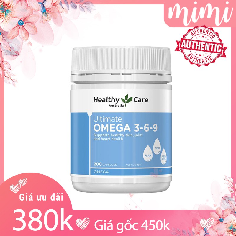 Viên omega 3-6-9, omga 3 6 9 thần dược của phụ nữ mãn kinh, hộp 200 viên, date xa tít, bán cạnh tranh