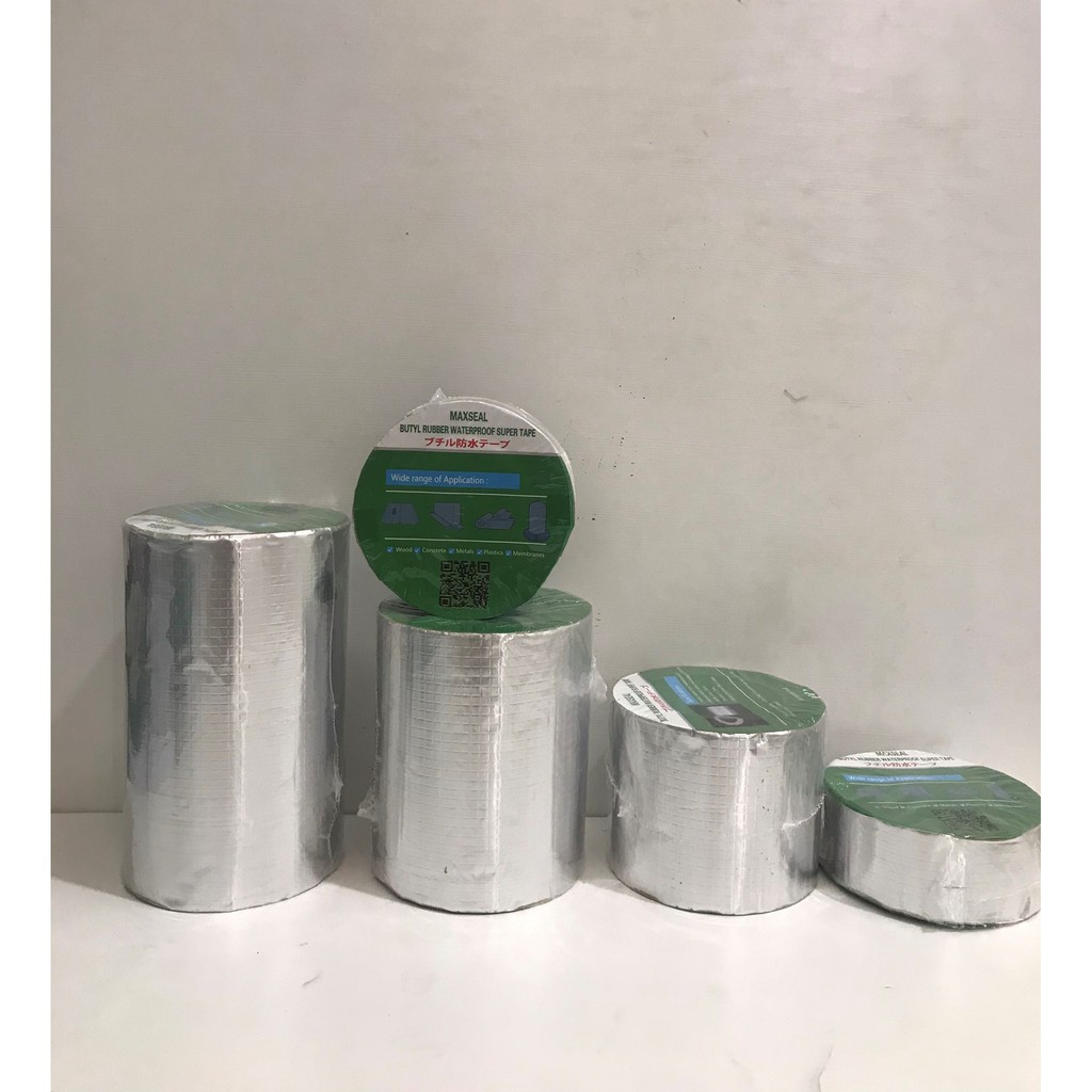 Băng keo chống thấm chống dột nhật bản maxseal bám dính trên mọi bề mặt mái tôn tường trần bê tông-băng dính chống thấm
