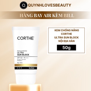 [HÀNG AIR] Kem chống nắng Corthe Dermo Protection Ultra Sun Block SPF50+/PA+++ Nội địa Hàn, 50g