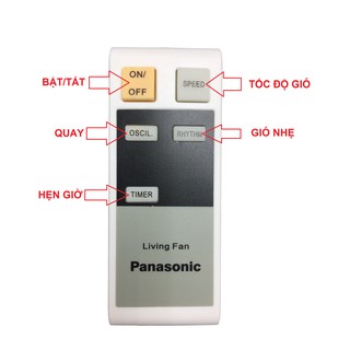 Điều khiển quạt cây và treo tường .Panasoníc.