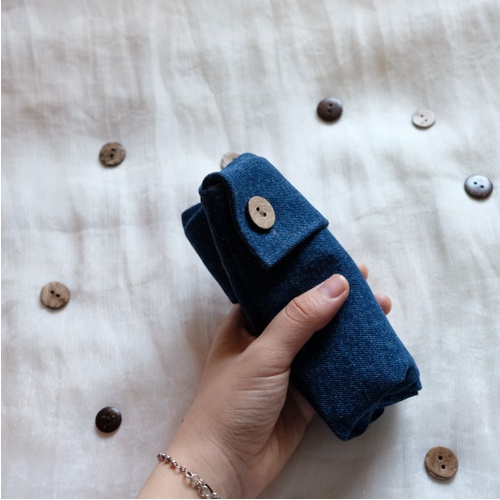 Túi vải chống sốc 2 lớp cho 𝐊𝐢𝐧𝐝𝐥𝐞 Paperwhite/ Voyage/ Basic/Oasis phiên bản Mèo bông|Jean