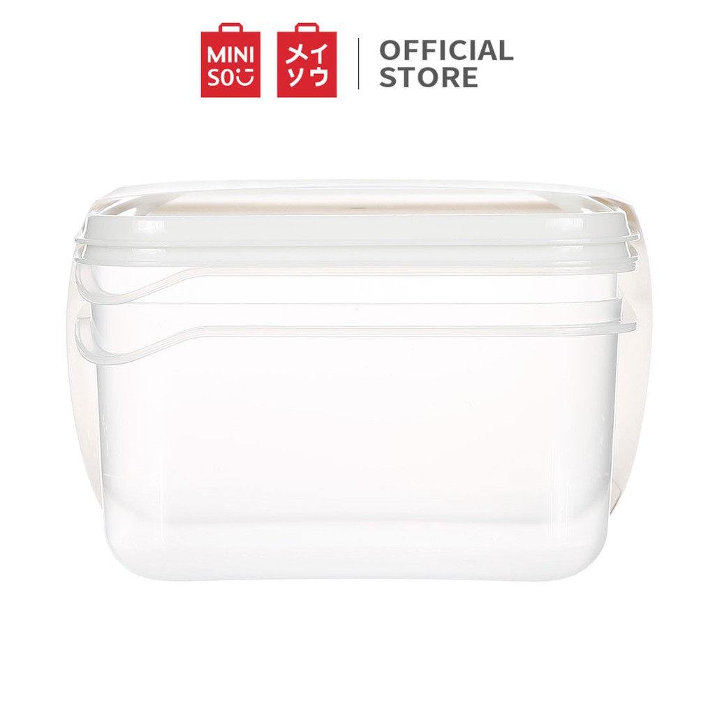 Bộ 2 Hộp nhựa Miniso 1900ml (Giao màu ngẫu nhiên) - Hàng chính hãng