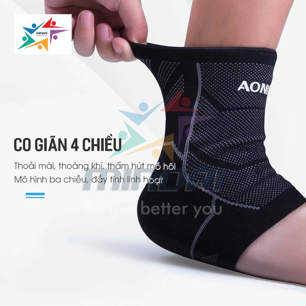 Bó Gót Bảo Vệ Mắt Cá Chân Khi Tập Luyện Thể Thao Aonijie E4404 - Ôm Sát, Hạn Chế Chấn Thương