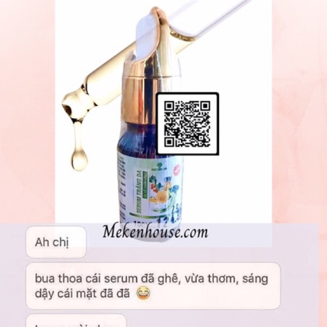 Serum Mẹ Ken [dưỡng trắng da se lỗ chân lông]