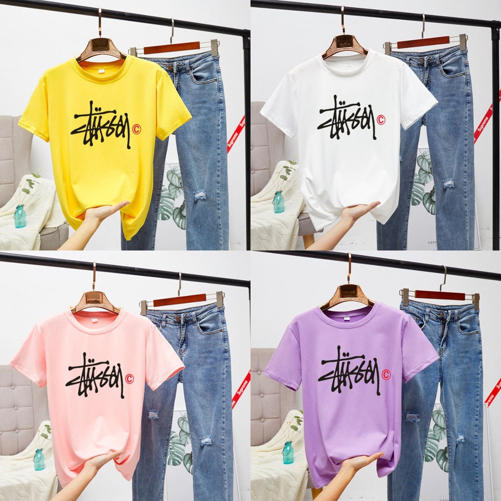Áo thun nữ tay lỡ in chữ kiểu phông chất Cotton oversize form rộng cao cấp siêu dễ thương cực đẹp Giá Rẻ A03
