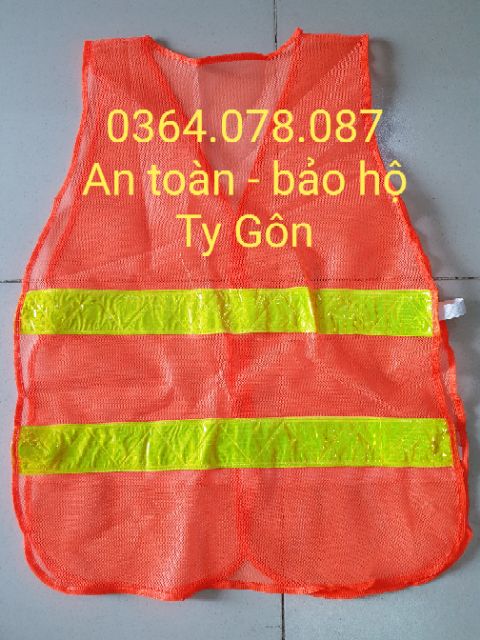 ÁO PHẢN QUANG 2 LÀN NGANG