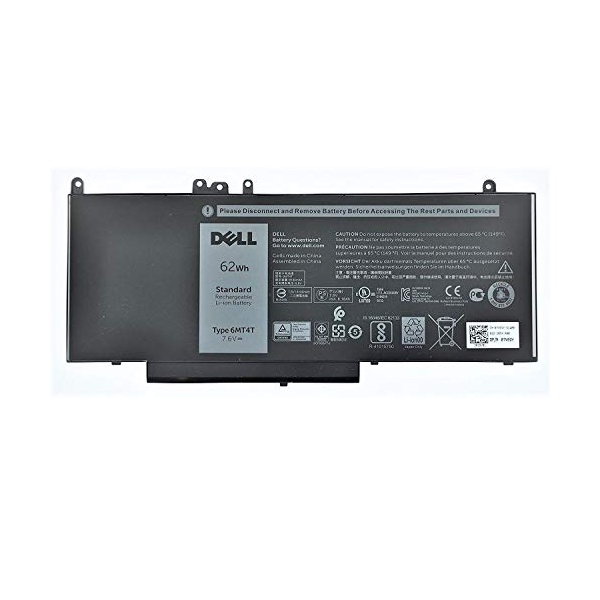 PIN Dell Latitude E5470 E5570 (7.6V 62W) 6MT4T Zin