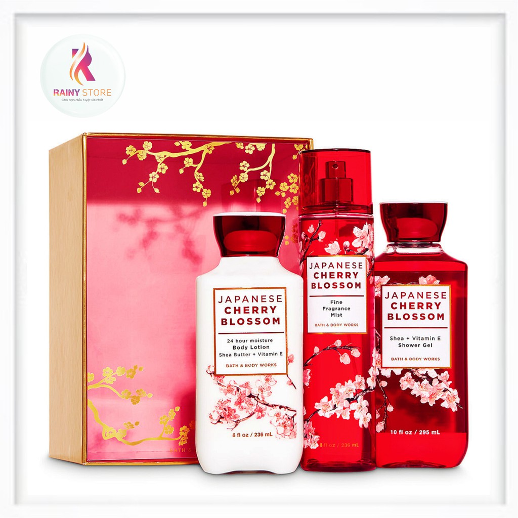 Xịt thơm toàn thân Bath & Body Works Japanese Cherry Blossom 236ml