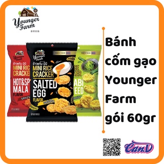 (3 vị) Bánh cốm Younger Farm 60gr