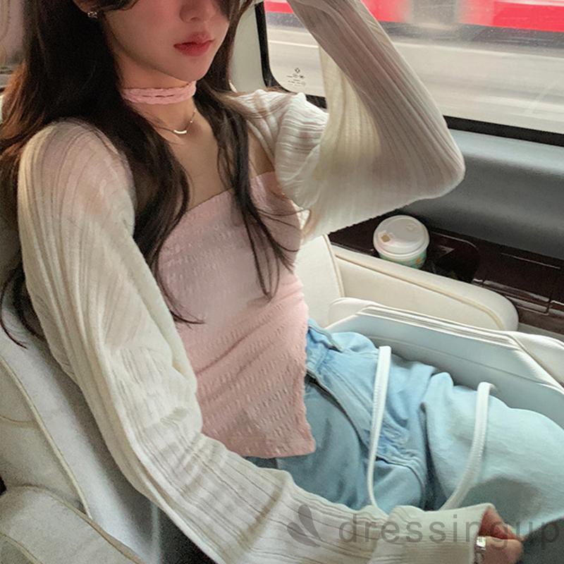 Áo Không Tay Màu Sắc Đơn Giản Trẻ Trung Cho Phái Nữ