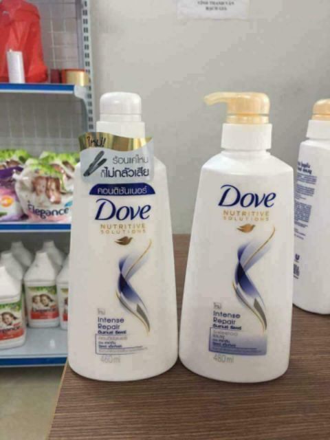 Combo dầu gội &xã dove gôi 480ml-xã 460ml thái lan