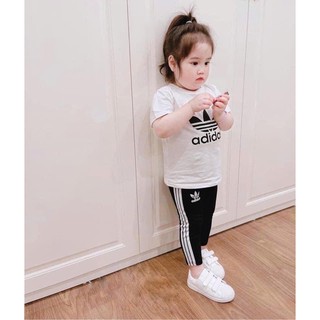Bộ adidas nữ 2 màu tím đen