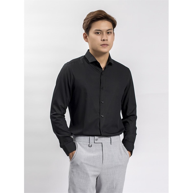 (MAIHSM25K) Áo sơ mi nam dài tay ARISTINO sang trọng  sợi tre kháng khuẩn from ôm ALS58608