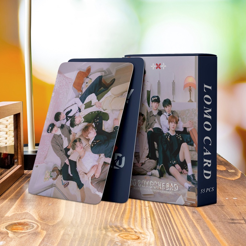Set 55 Tấm Thẻ Ảnh Lomo Card Good Boy Gone Bad Nhóm Nhạc Kpop TXT