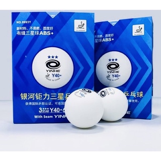 Quả bóng bàn yinhe y40+ hộp 6 quả, banh bóng bàn chính hãng