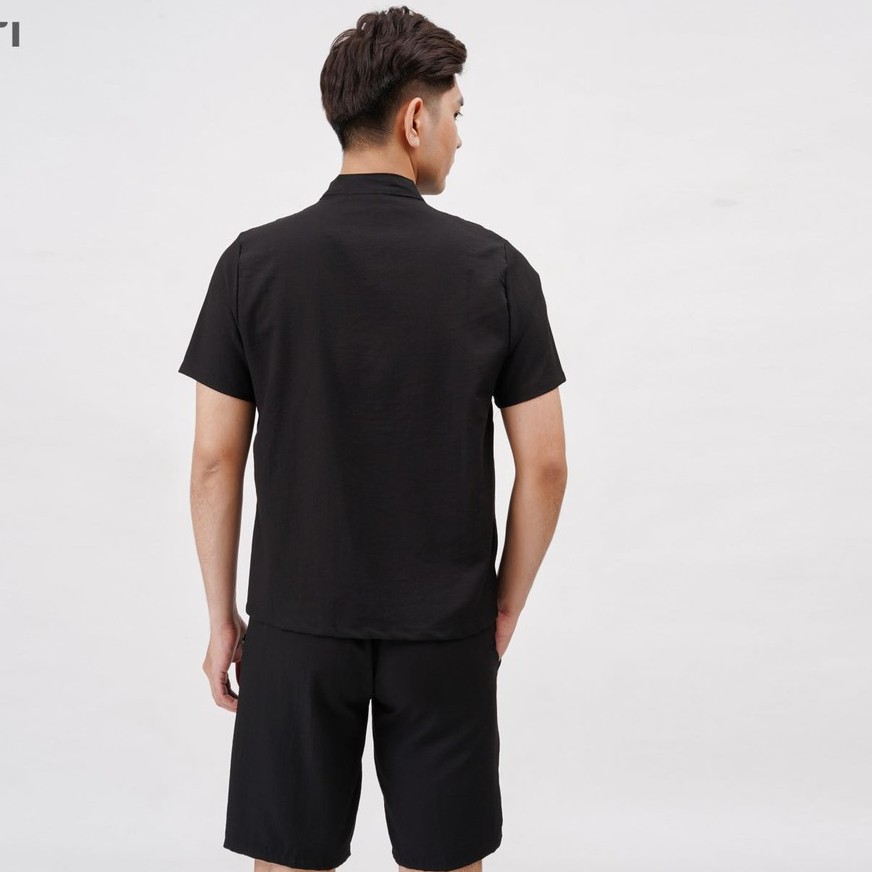 [Mã SKAMA06 giảm 8% TỐI ĐA 50K đơn250K] Đồ Bộ Đũi Nam quần áo hè cộc tay cao cấp BD33 | BigBuy360 - bigbuy360.vn