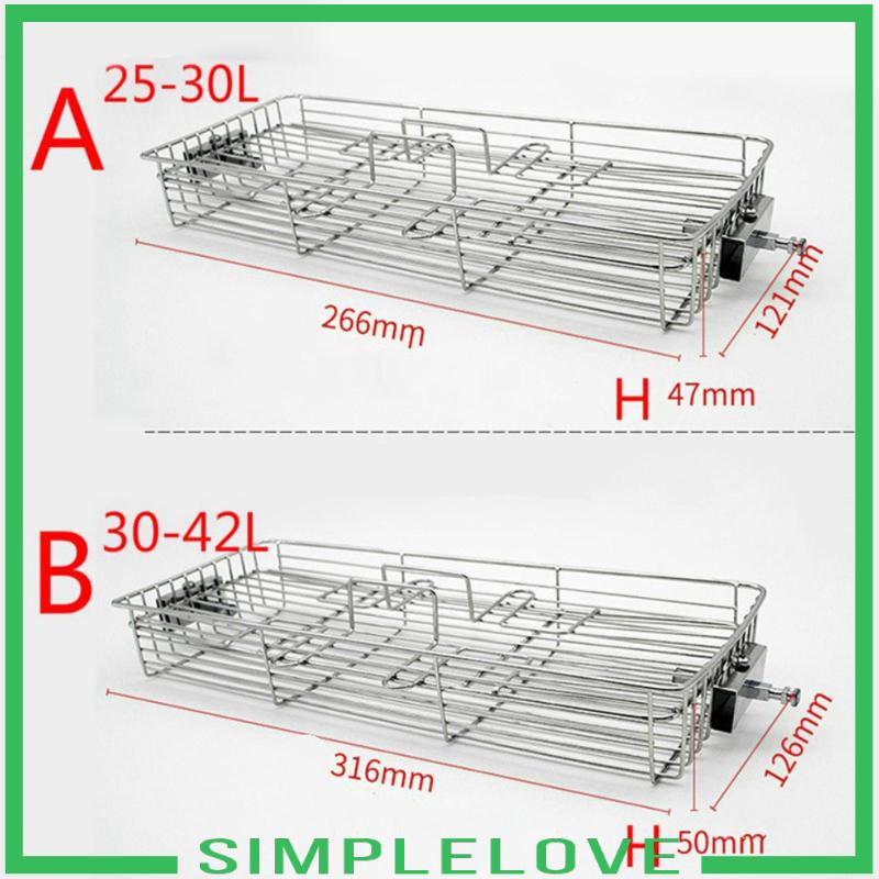 Vỉ Nướng BBQ Bằng Thép Không Gỉ Cho Lò Vi Sóng 25-30L
