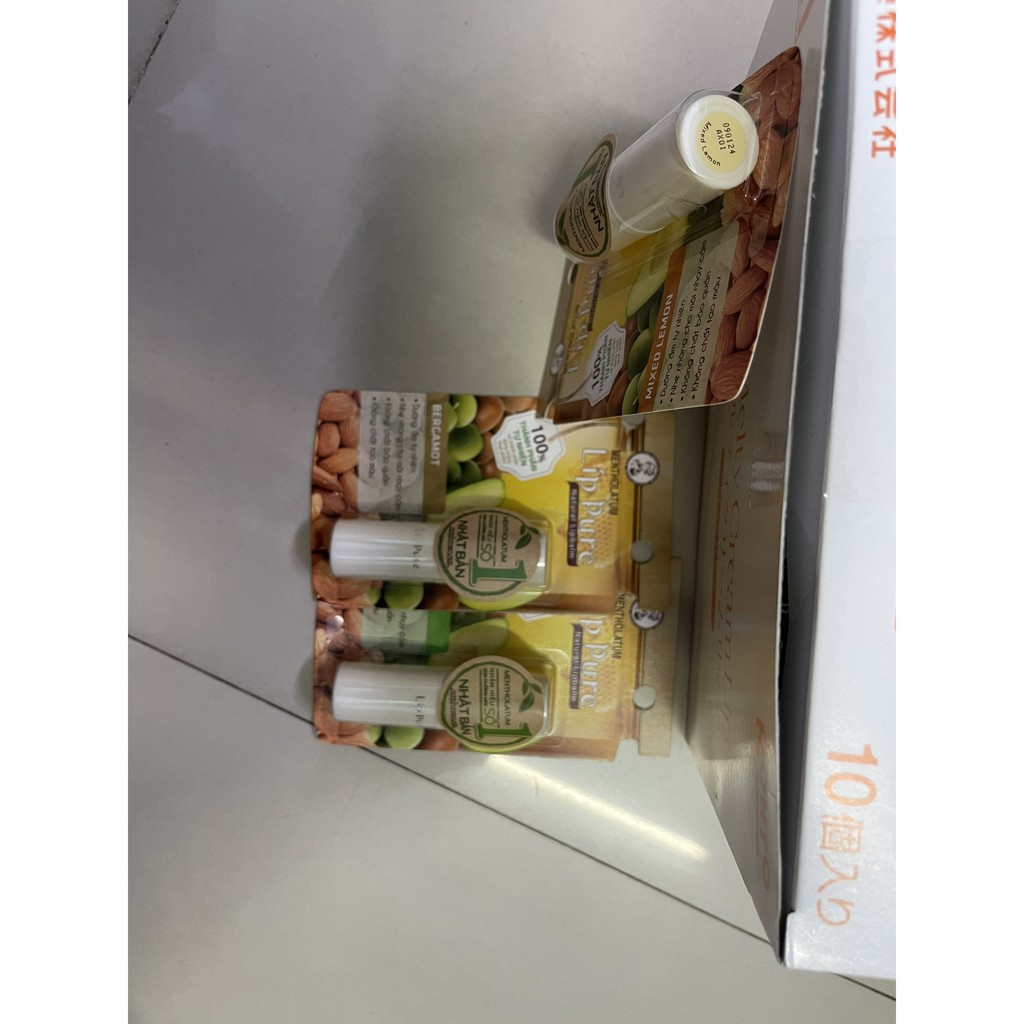 ( mẫu mới) Son Dưỡng Chiết Xuất Thiên Nhiên Lipice Lip Pure (4g) | BigBuy360 - bigbuy360.vn