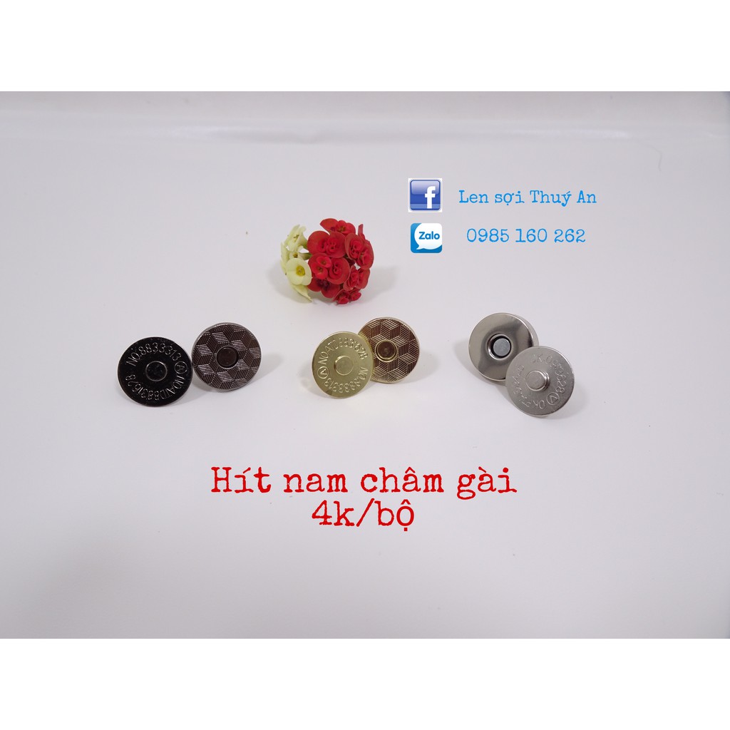 nút hít nam châm-mẫu gài kẹp chân