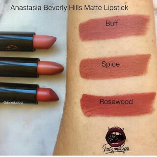 Son thỏi lì Anastasia Beverly Hills màu Rosewood, Spice
