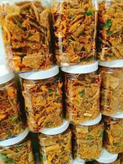 Cơm cháy khô gà ( đồ ăn vặt siêu ngon )