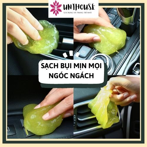 Gel vệ sinh hút bụi đa năng - gel dẻo lăn bụi vệ sinh bàn phím laptop, máy tính, silicon làm sạch ô tô