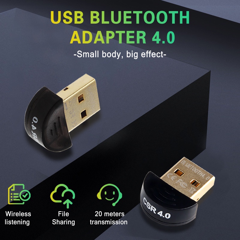 USB bluetooth 4.0 truyền tín hiệu không dây cho máy tính