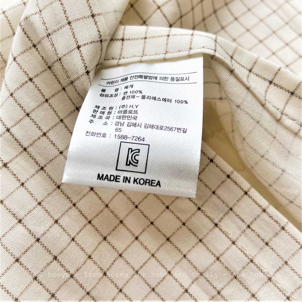 GỐI DOTTODOT MALOLOTTE KÈM RUỘT QUILTING THÊU HANDMADE HÀN QUỐC CHO BÉ