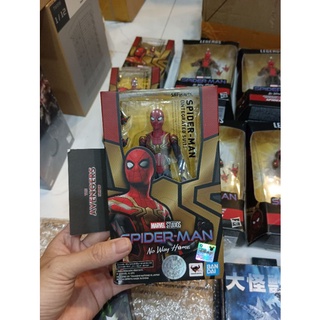 Mô hình Bandai SHF Spider-Man Integrated Suit No Way Home có sẵn