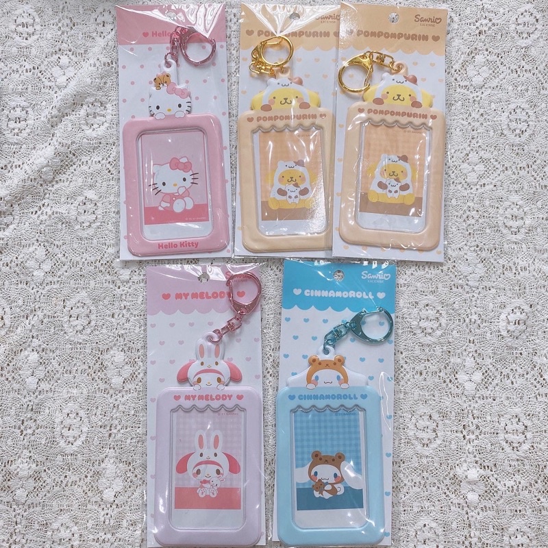 MÓC KHOÁ PHOTO HOLDER KEYRING SANRIO x DUCKY WORLD HÀN QUỐC