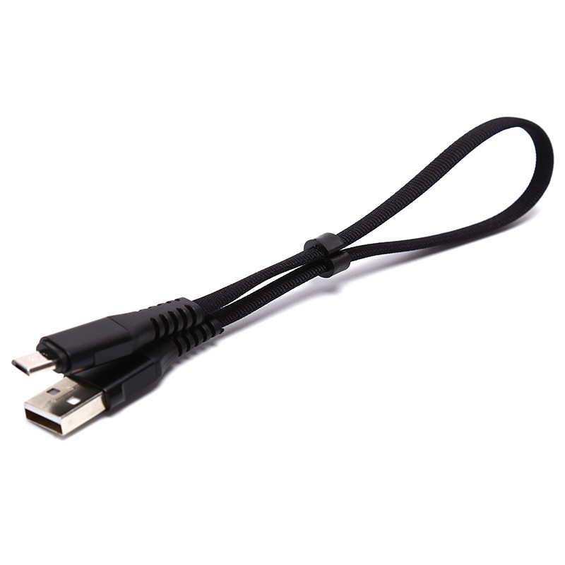 Dây cáp sạc/truyền dữ liệu nhanh 2.4A cổng Micro USB Type-C dài 30cm