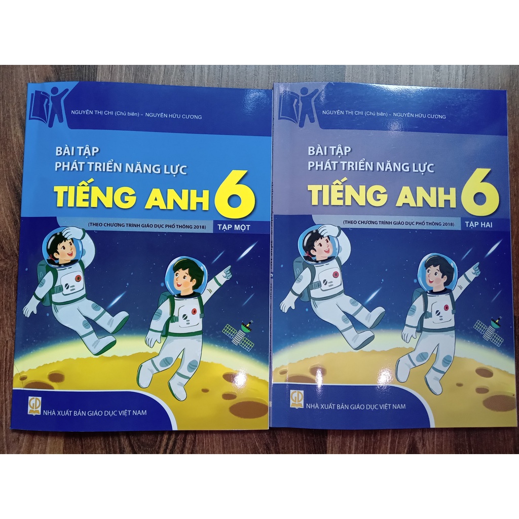 Sách - Combo Bài tập phát triển năng lực tiếng anh 6 - Tập 1 + Tập 2 ( theo chương trình giáo dục phổ thông 2018 )