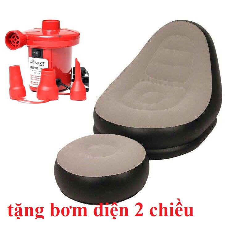 Bộ Ghế Hơi Tặng Bơm Điện 2 Chiều