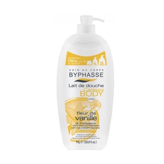Sữa Tắm Dưỡng Ẩm Làm Mịn Da Byphasse Caresse Shower Cream Fleur De Vanille 1000ml