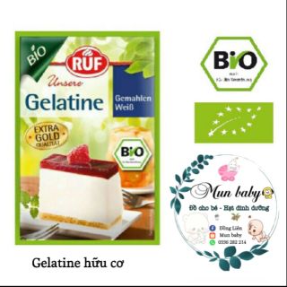 Gelatine hữu cơ RUF Đức (Có bill đầy đủ) date 14/2025